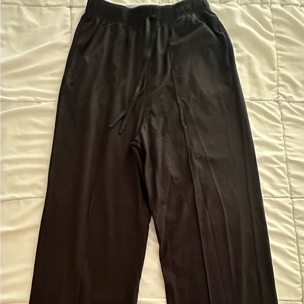 Ladies Long Sm Blk Pants